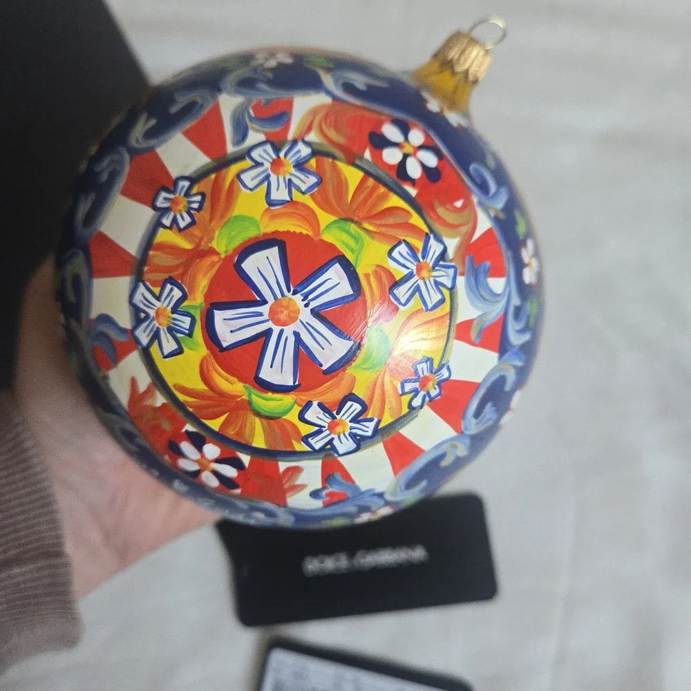 Dolce & Gabbana Multicolor Decorative Holiday Ornament